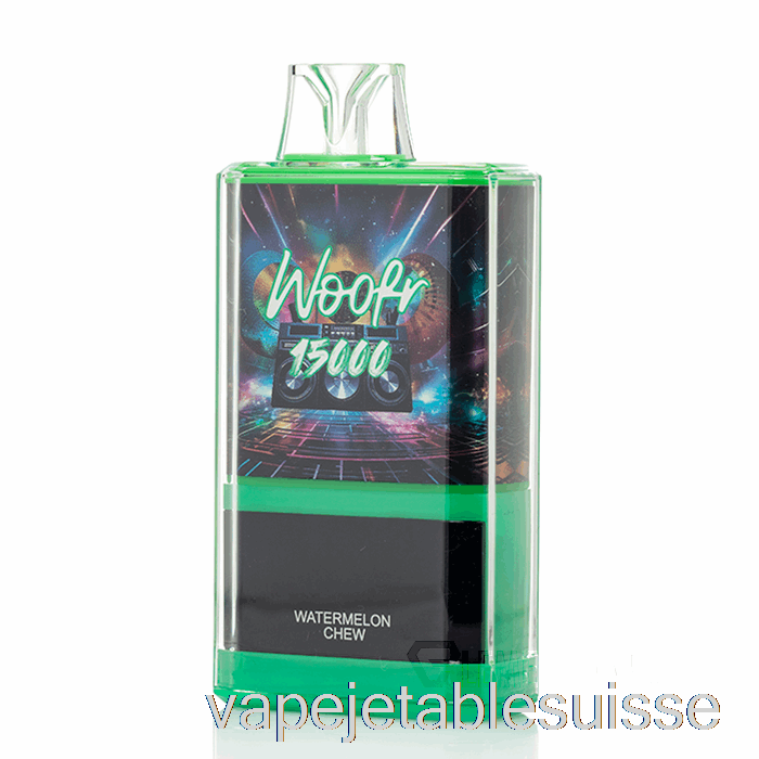 Vape Suisse Woofr 15000 Pastèque Jetable à Mâcher